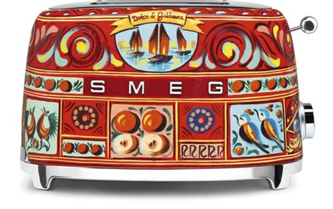 smeg dolce gabbana grille pain|Dolce & Gabbana SMEG toaster.